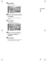 Preview for 25 page of Sony DVP-NC80V Operating Instructions (DVPNC80V) Operating Instructions Manual