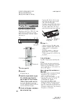 Preview for 26 page of Sony DVP-NC85H - HDMI/CD Progressive Scan DVD Changer Operating Instructions Manual