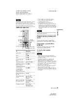 Preview for 27 page of Sony DVP-NC85H - HDMI/CD Progressive Scan DVD Changer Operating Instructions Manual