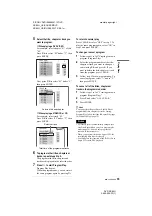 Preview for 33 page of Sony DVP-NC85H - HDMI/CD Progressive Scan DVD Changer Operating Instructions Manual