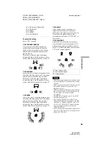 Preview for 45 page of Sony DVP-NC85H - HDMI/CD Progressive Scan DVD Changer Operating Instructions Manual