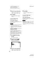 Preview for 50 page of Sony DVP-NC85H - HDMI/CD Progressive Scan DVD Changer Operating Instructions Manual