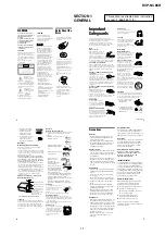 Предварительный просмотр 6 страницы Sony DVP-NC85H - HDMI/CD Progressive Scan DVD Changer Service Manual