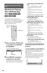 Предварительный просмотр 50 страницы Sony DVP-NC875V Operating Instructions Manual