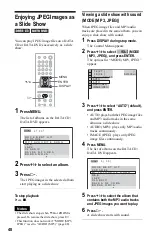 Preview for 48 page of Sony DVP-NS29 Operating Instructions Manual