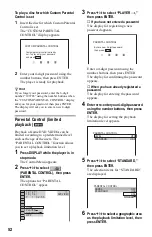 Preview for 52 page of Sony DVP-NS29 Operating Instructions Manual