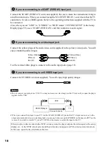 Preview for 18 page of Sony DVP-NS300 Operating Instructions Manual