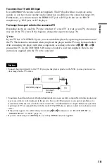 Preview for 19 page of Sony DVP-NS3100ES - Es Dvd/sa-cd Player Operating Instructions Manual