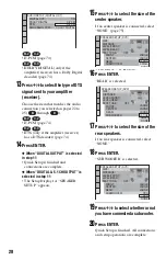 Preview for 28 page of Sony DVP-NS3100ES - Es Dvd/sa-cd Player Operating Instructions Manual