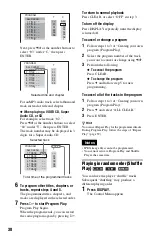 Preview for 38 page of Sony DVP-NS3100ES - Es Dvd/sa-cd Player Operating Instructions Manual