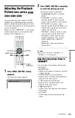 Preview for 51 page of Sony DVP-NS3100ES - Es Dvd/sa-cd Player Operating Instructions Manual