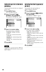 Preview for 60 page of Sony DVP-NS3100ES - Es Dvd/sa-cd Player Operating Instructions Manual