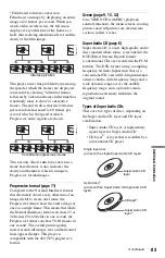 Preview for 83 page of Sony DVP-NS3100ES - Es Dvd/sa-cd Player Operating Instructions Manual