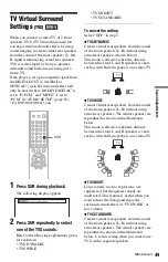 Preview for 49 page of Sony DVP-NS330 Operating Instructions Manual