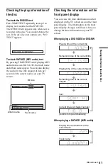 Предварительный просмотр 41 страницы Sony DVP-NS355 Operating Instructions Manual