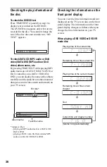 Preview for 36 page of Sony DVP-NS36 Operating Instructions Manual