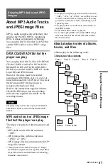 Предварительный просмотр 47 страницы Sony DVP-NS36 Operating Instructions Manual