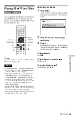 Предварительный просмотр 55 страницы Sony DVP-NS36 Operating Instructions Manual