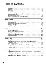 Preview for 4 page of Sony DVP-NS400D Operating Instructions Manual