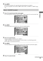 Preview for 31 page of Sony DVP-NS400D Operating Instructions Manual