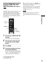 Preview for 37 page of Sony DVP-NS400D Operating Instructions Manual