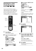 Preview for 44 page of Sony DVP-NS400D Operating Instructions Manual