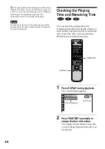 Preview for 48 page of Sony DVP-NS400D Operating Instructions Manual