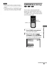 Preview for 53 page of Sony DVP-NS400D Operating Instructions Manual