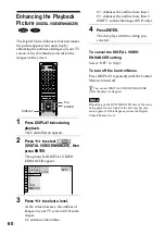 Preview for 60 page of Sony DVP-NS400D Operating Instructions Manual