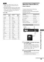 Preview for 65 page of Sony DVP-NS400D Operating Instructions Manual