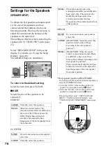 Preview for 76 page of Sony DVP-NS400D Operating Instructions Manual