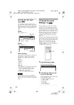 Предварительный просмотр 42 страницы Sony DVP-NS41P - Cd/dvd Player Operating Instructions Manual