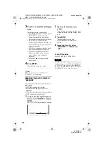 Предварительный просмотр 46 страницы Sony DVP-NS41P - Cd/dvd Player Operating Instructions Manual