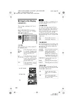 Предварительный просмотр 60 страницы Sony DVP-NS41P - Cd/dvd Player Operating Instructions Manual