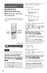 Предварительный просмотр 36 страницы Sony DVP-NS425P Operating Instructions Manual