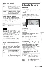 Предварительный просмотр 57 страницы Sony DVP-NS425P Operating Instructions Manual