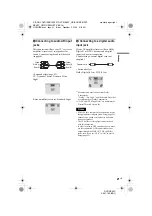 Preview for 21 page of Sony DVP-NS45P - Cd/dvd Player Operating Instructions Manual