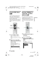 Preview for 27 page of Sony DVP-NS45P - Cd/dvd Player Operating Instructions Manual