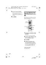 Preview for 28 page of Sony DVP-NS45P - Cd/dvd Player Operating Instructions Manual