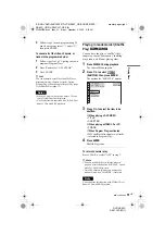 Preview for 31 page of Sony DVP-NS45P - Cd/dvd Player Operating Instructions Manual