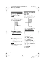 Preview for 44 page of Sony DVP-NS45P - Cd/dvd Player Operating Instructions Manual