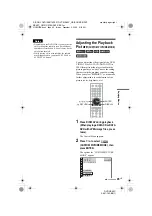 Preview for 45 page of Sony DVP-NS45P - Cd/dvd Player Operating Instructions Manual