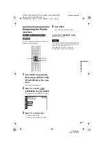 Preview for 47 page of Sony DVP-NS45P - Cd/dvd Player Operating Instructions Manual