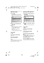 Preview for 50 page of Sony DVP-NS45P - Cd/dvd Player Operating Instructions Manual