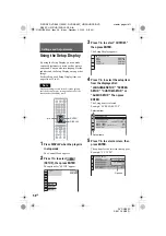 Preview for 58 page of Sony DVP-NS45P - Cd/dvd Player Operating Instructions Manual