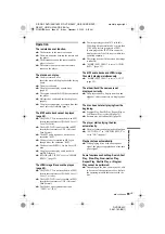 Preview for 65 page of Sony DVP-NS45P - Cd/dvd Player Operating Instructions Manual