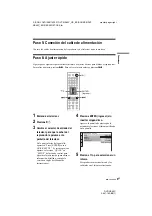 Preview for 79 page of Sony DVP-NS45P - Cd/dvd Player Operating Instructions Manual