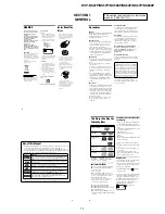 Preview for 6 page of Sony DVP-NS47P - Cd/dvd Player Service Manual