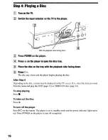 Preview for 16 page of Sony DVP-NS4OOD Operating Instructions Manual