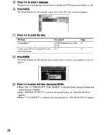 Preview for 26 page of Sony DVP-NS4OOD Operating Instructions Manual